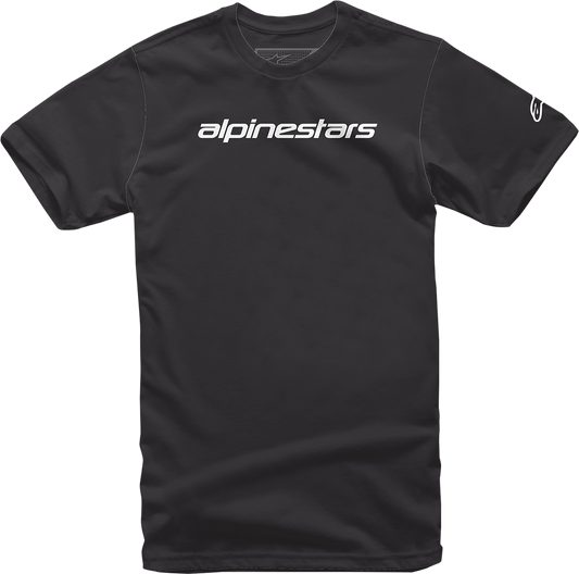 Тениска ALPINESTARS TEE LINEAR WORD BLACK