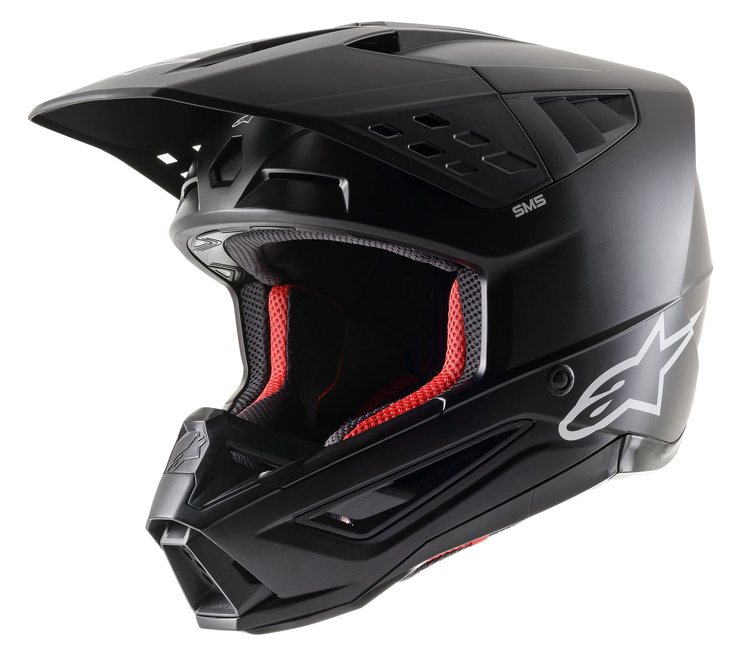 Мотокрос каска ALPINESTARS SM5 SOLID BK