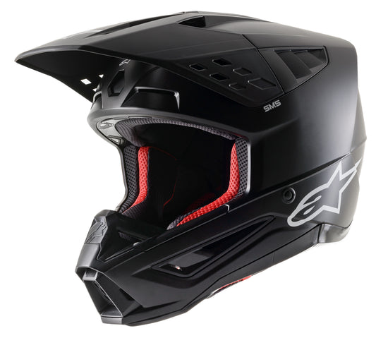 Мотокрос каска ALPINESTARS SM5 SOLID BK