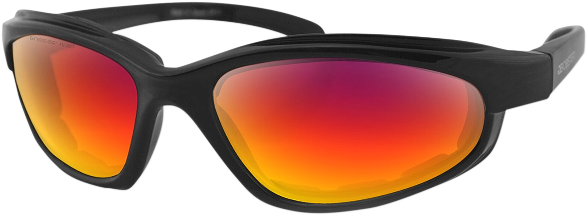 Очила BOBSTER FATBOY MATT BLACK/PURPLE/RED