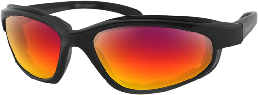 Очила BOBSTER FATBOY MATT BLACK/PURPLE/RED