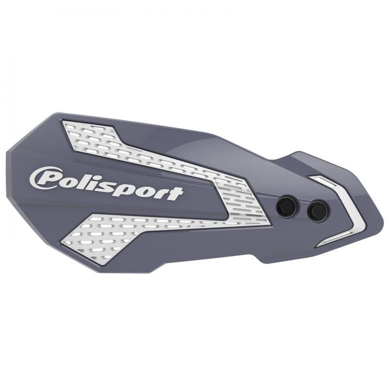 Протектори за кормило POLISPORT MX FLOW RMZ450(07->) KX450F(08-18)YZF(04-07) GREY/WHITE
