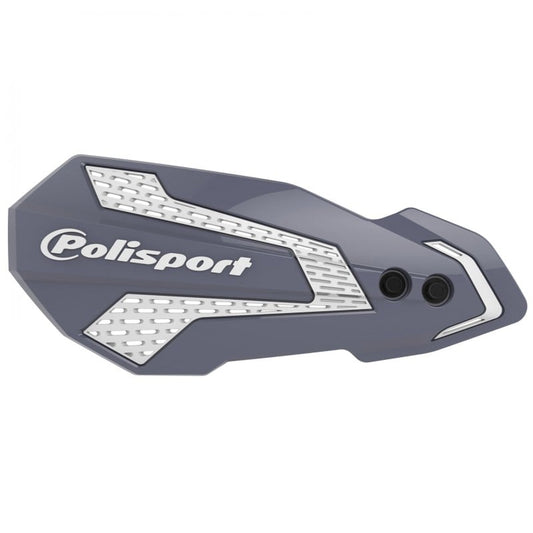 Протектори за кормило POLISPORT MX FLOW RMZ450(07->) KX450F(08-18)YZF(04-07) GREY/WHITE