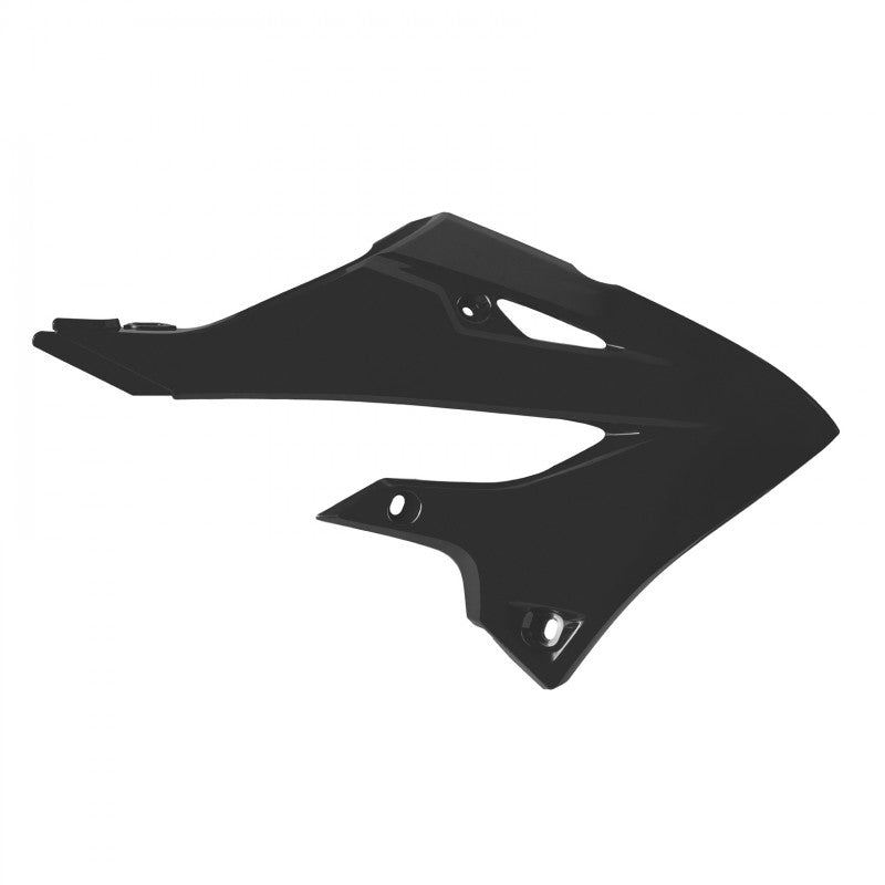 Пластмасови капаци за радиатор POLISPORT Yamaha YZ125/250 (2022-25) Black