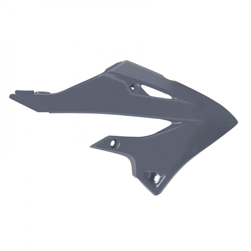 Пластмасови капаци за радиатор POLISPORT Yamaha YZ125/250 (2022-25) Grey