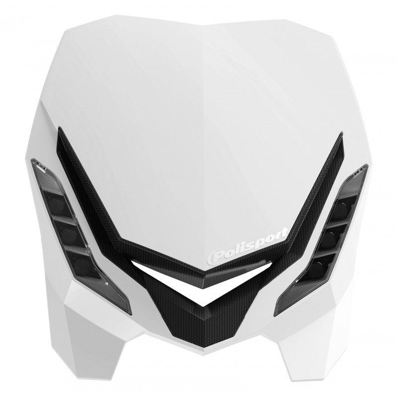 Фар Polisport E-Blaze White