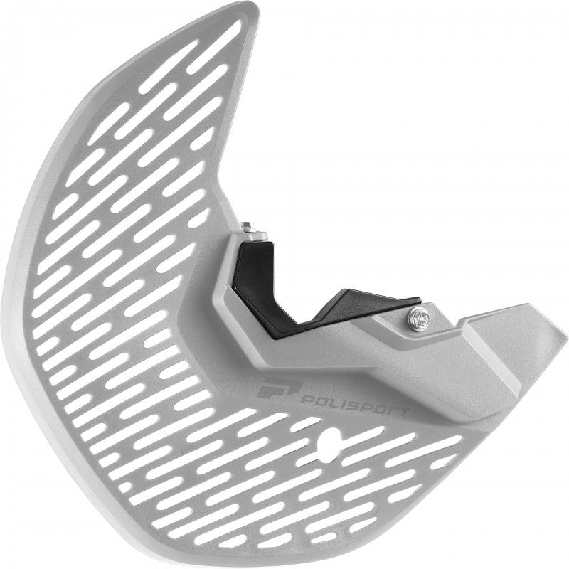 Предпазител за спирачен диск POLISPORT MX Disc &amp; Bottom Fork Guard Honda CRF 250R/450R (2010-14) White