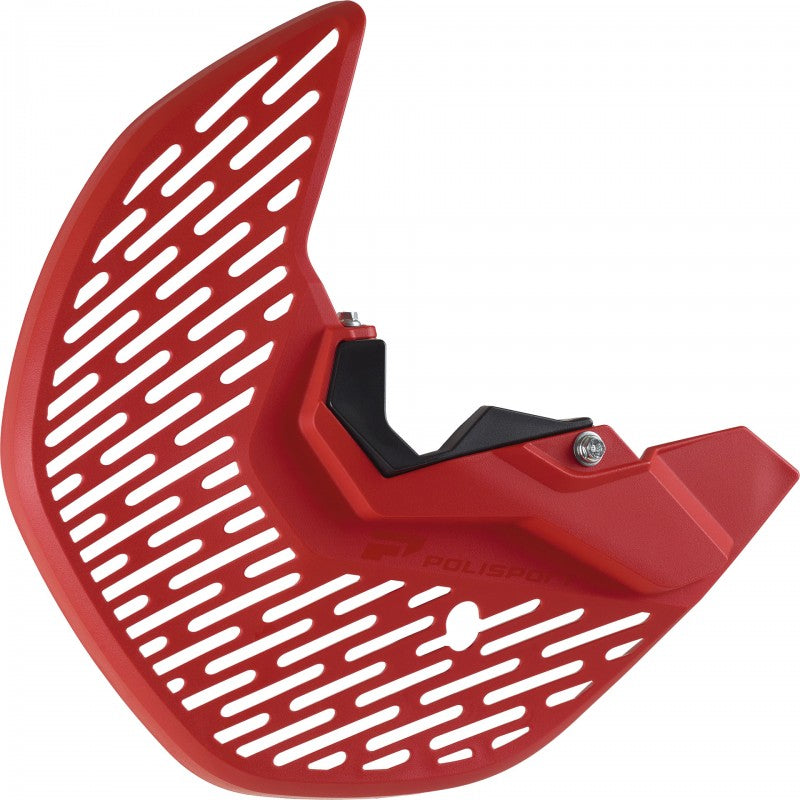 Предпазител за спирачен диск POLISPORT MX Disc &amp; Bottom Fork Guard Honda CRF 250R/450R (2010-14) Red