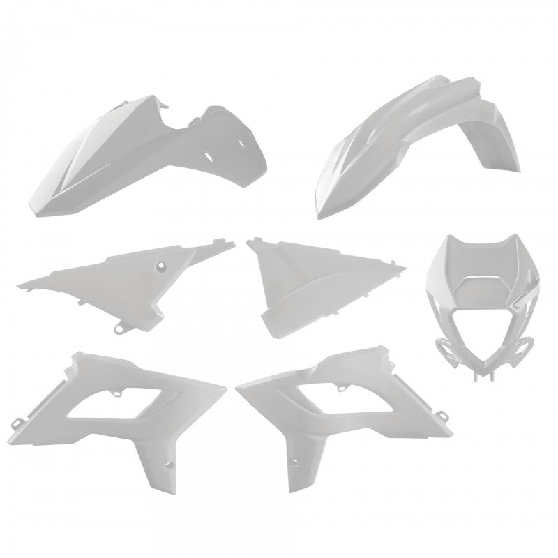 Комплект рестайлинг пластмаси POLISPORT Restyling Kit Beta RR 2T/4T (2013-17) White