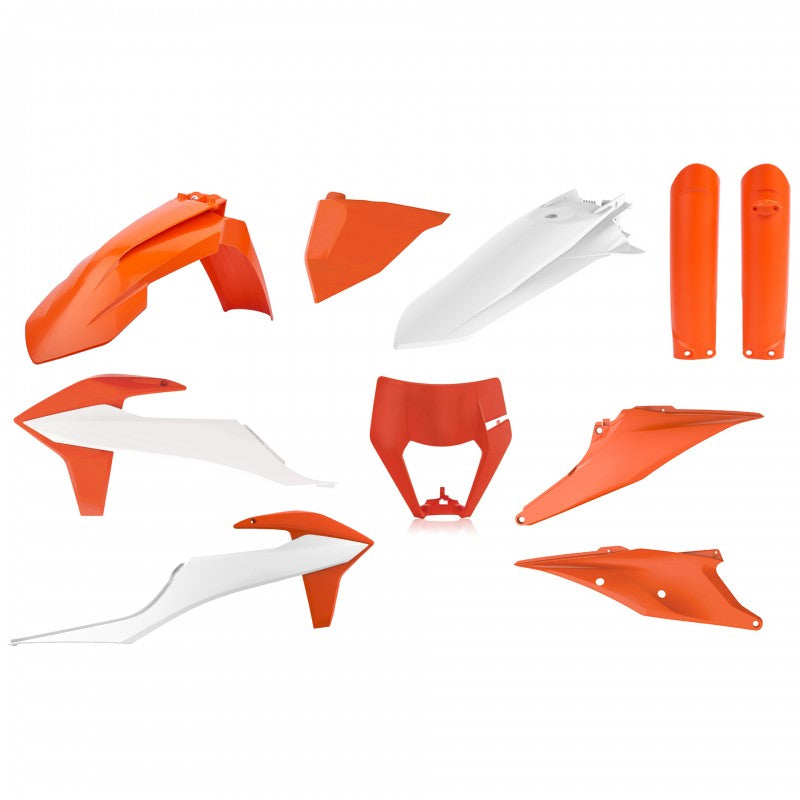 Комплект пластмаси POLISPORT Full Plastic Kit KTM EXC/EXC-F/XC-W/XCF-W (2020-23) ОЕМ