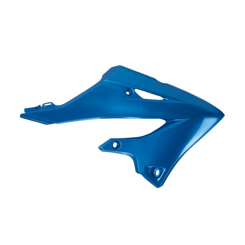 Пластмасови капаци за радиатор POLISPORT Yamaha YZ125/250 (2022-25) Blue Metal