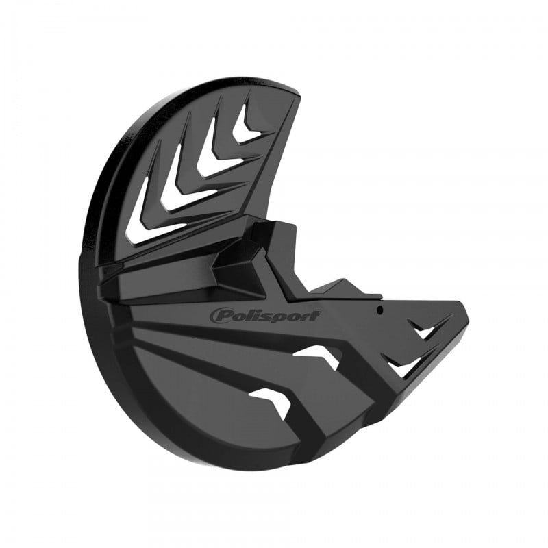 Предпазител за спирачен диск POLISPORT Disc &amp; Bottom Fork Protector CRF R (15>) 450RX (17>) 250RX (19>) Black