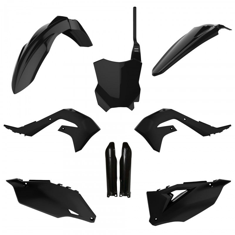 Комплект пластмаси POLISPORT Full Plastic Kit Kawasaki KX-F 450 (2019-23) Black