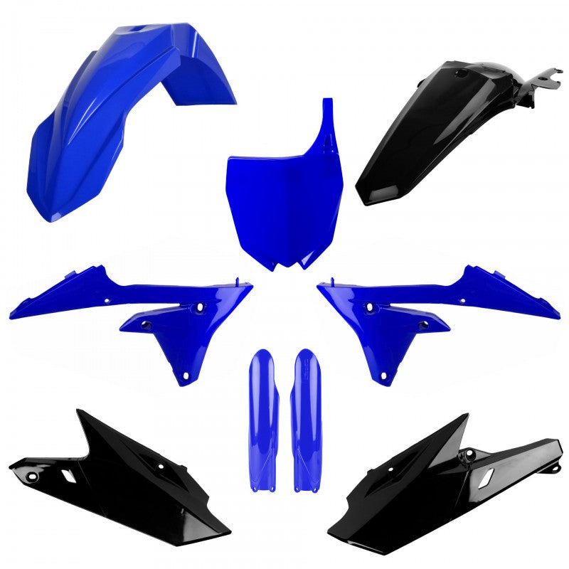 Комплект пластмаси POLISPORT Full Plastic Kit Yamaha YZ 250F (2014-18) Black/Blue