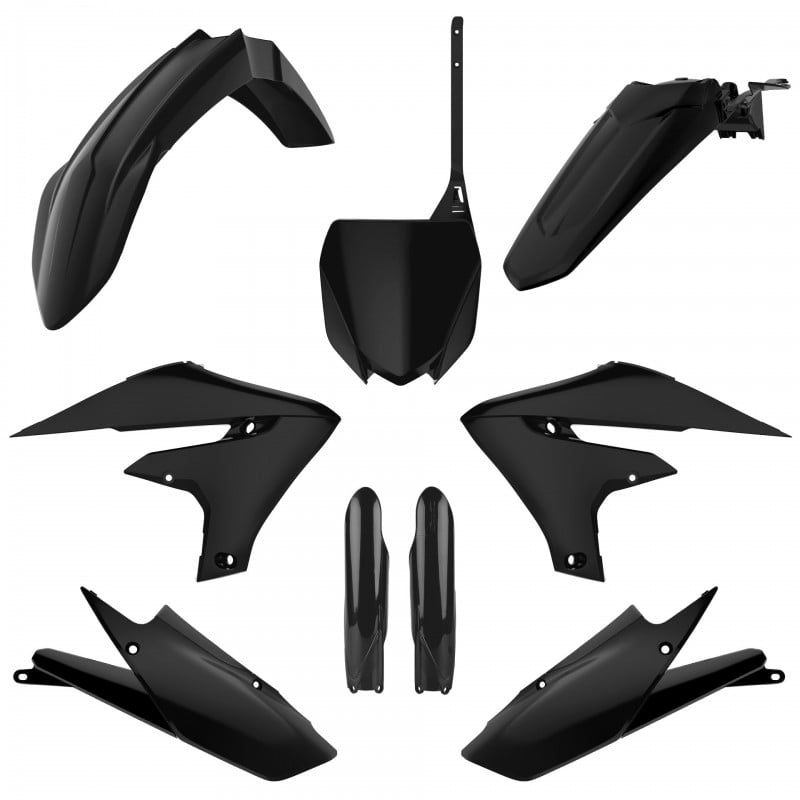 Комплект пластмаси POLISPORT Full Plastic Kit Yamaha YZ 250F (2019-23) Black
