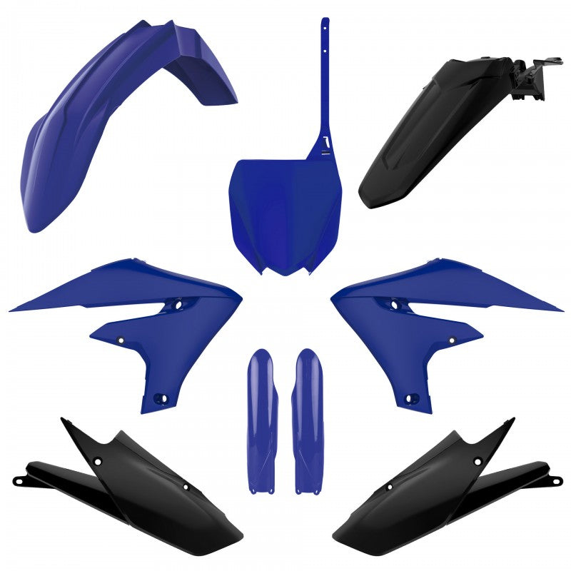 Комплект пластмаси POLISPORT Full Plastic Kit Yamaha YZ 250F (2019-23) Black/Blue