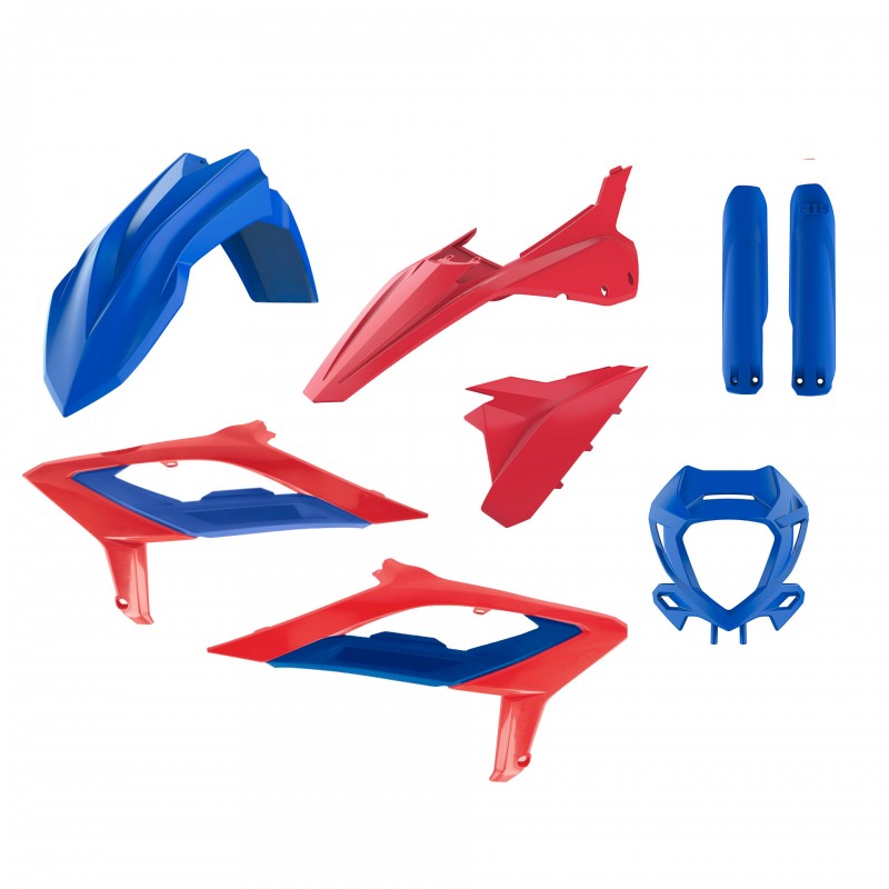Комплект пластмаси POLISPORT Full Plastic Kit Beta RR 2T/4T Racing (2023-24) OEM