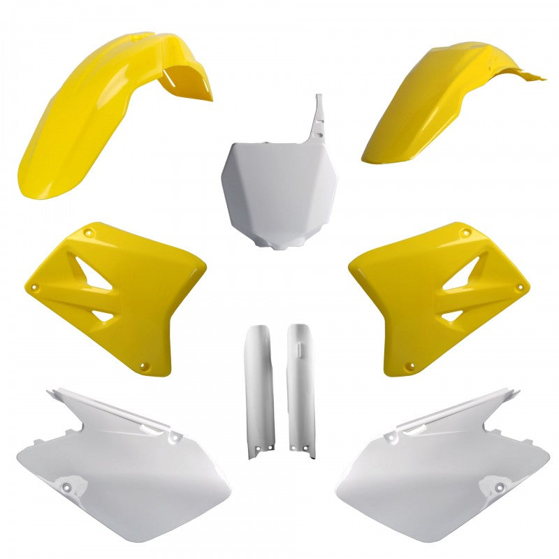 Комплект пластмаси POLISPORT Full Plastic Kit Suzuki RM 125/250 (2007-08) ОЕМ