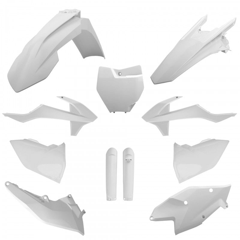 Комплект пластмаси POLISPORT Full Kit KTM SX/SX-F/XC/XC-F(16-18) White