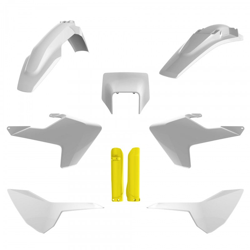 Комплект пластмаси POLISPORT Full Plastic Kit Husqvarna TE/FE (2017-19) ОЕМ 19