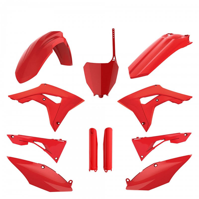 Комплект пластмаси POLISPORT Full Kit Honda CRF250R(18-21) CRF450R(17-20) Red