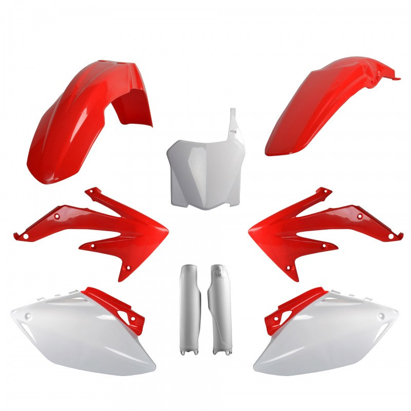 Комплект пластмаси POLISPORT Full Plastic Kit Honda CRF 450R (2008) ОЕМ