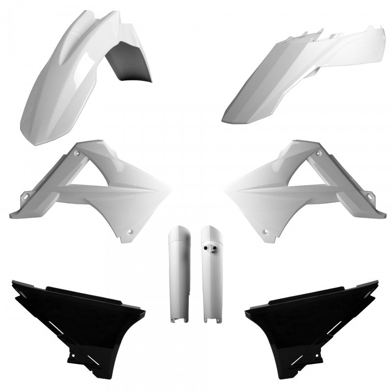 Комплект пластмаси POLISPORT Full Kit Gasgas EC/EC-E (10) White/Black