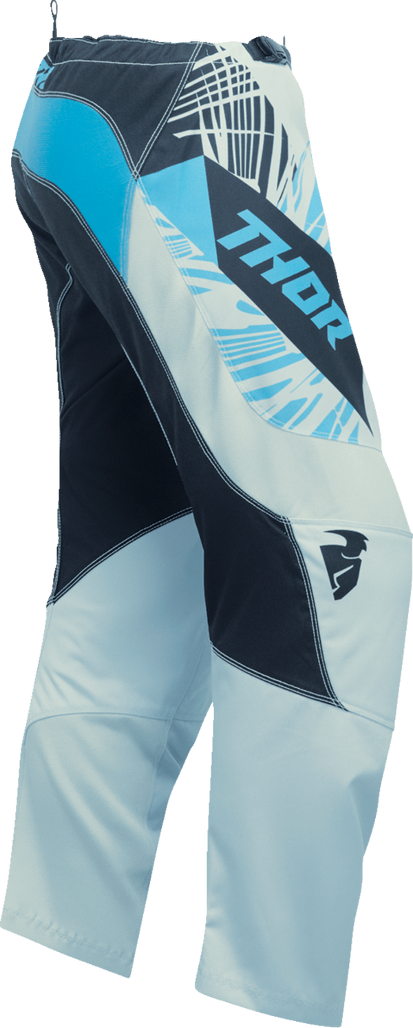 Дамски мотокрос брич THOR WOMEN'S SECTOR SPLIT LIGHT BLUE