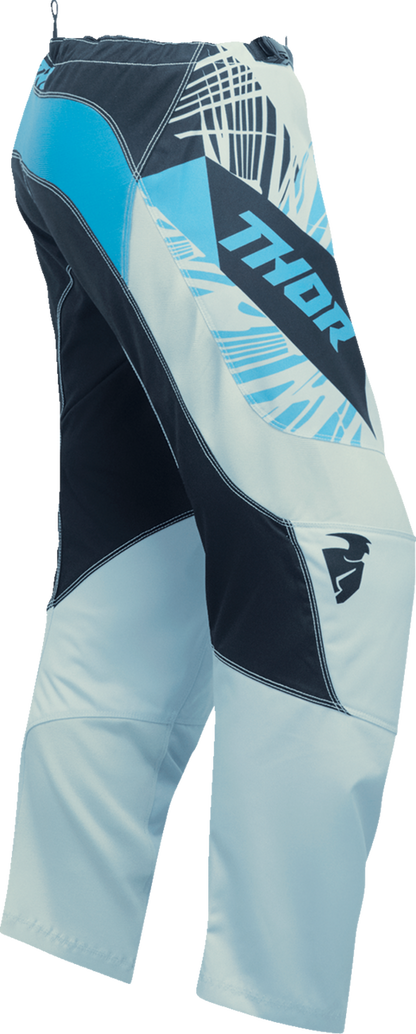 Дамски мотокрос брич THOR WOMEN'S SECTOR SPLIT LIGHT BLUE