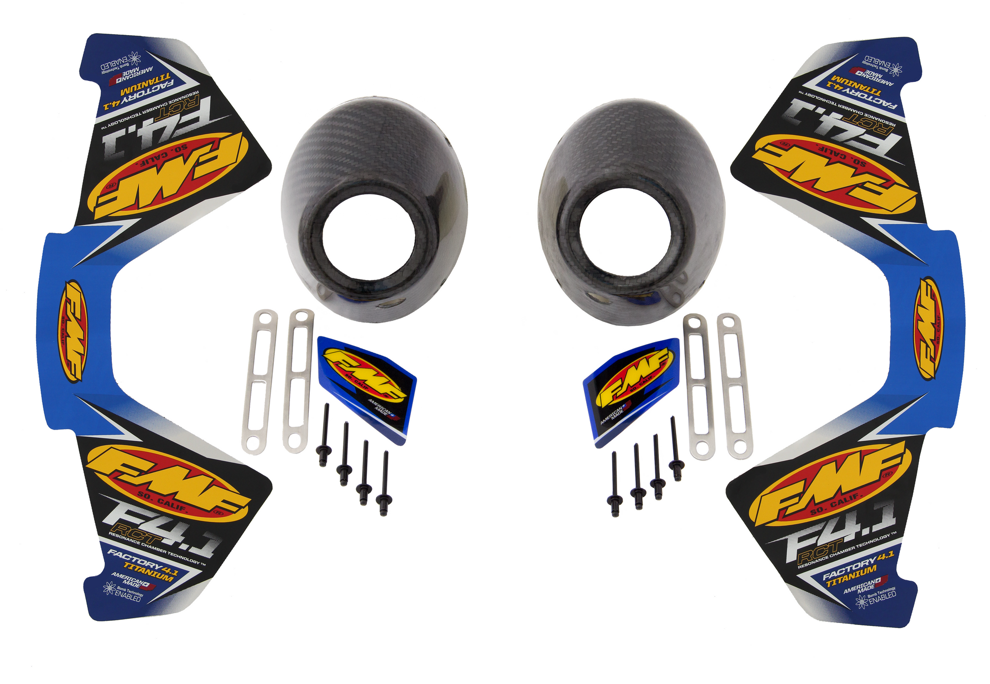 Крайна капачка за ауспух FMF Factory 4.1, RCT - 2 бр.