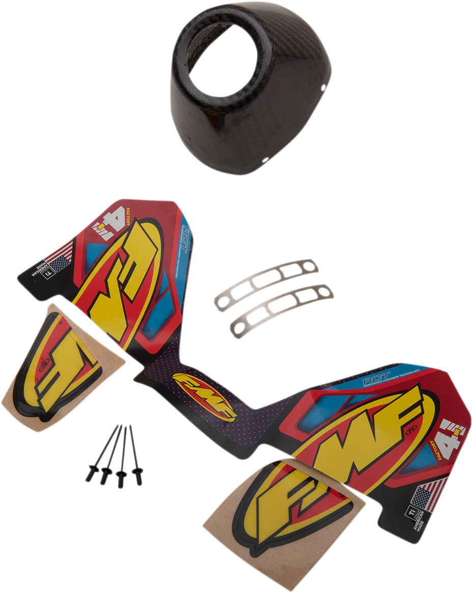 Лява крайна капачка за ауспух FMF Factory 4.1 LEFTCRF250/450