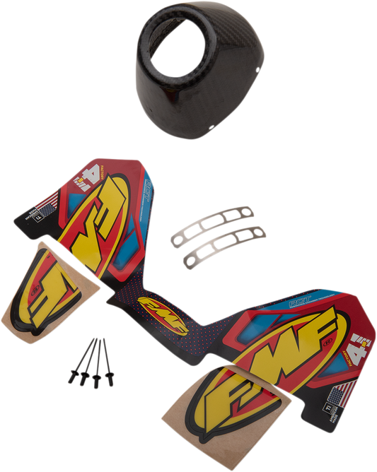 Лява крайна капачка за ауспух FMF Factory 4.1 LEFTCRF250/450