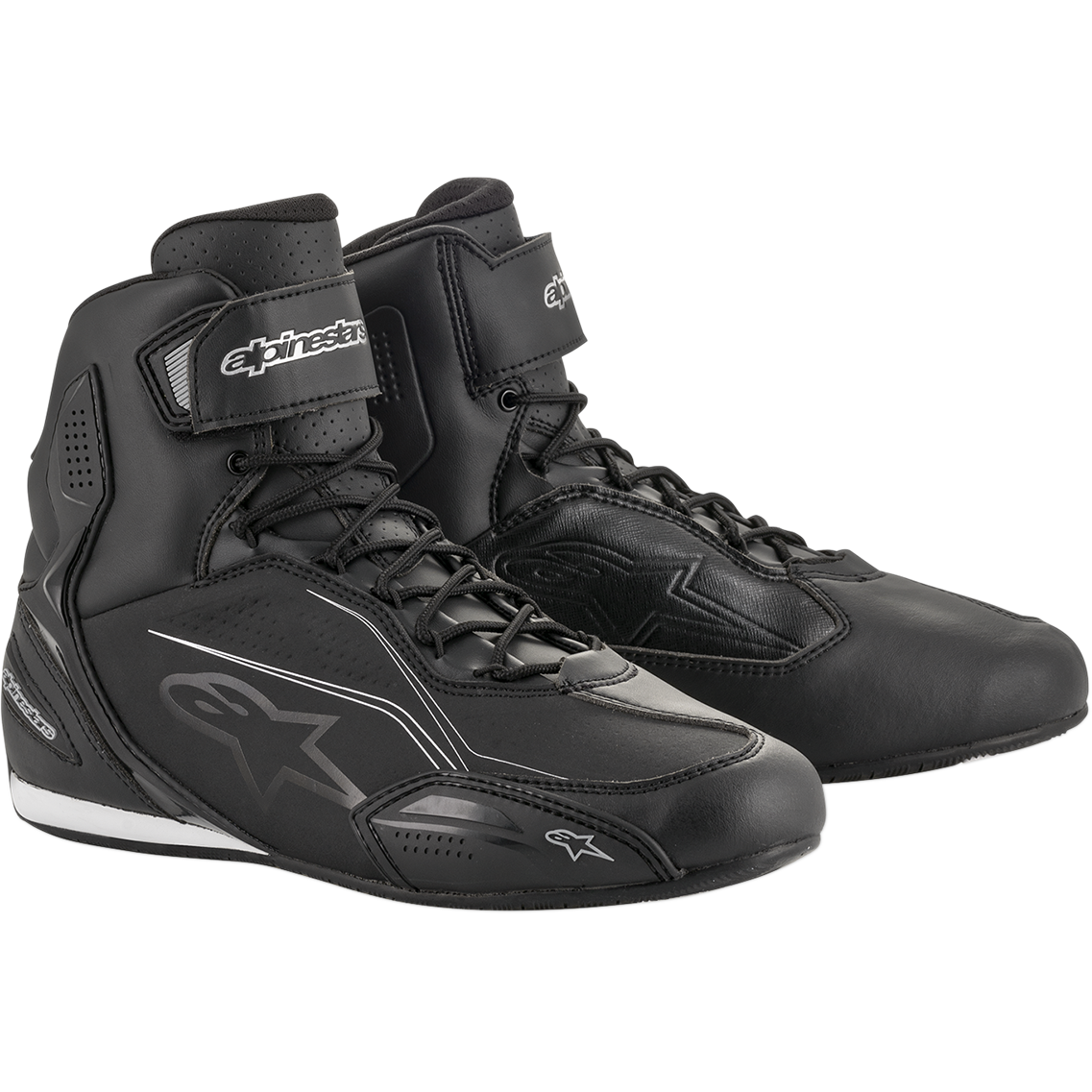 Дамски мото боти ALPINESTARS STELLA FASTER-3 BLACK/SILVER