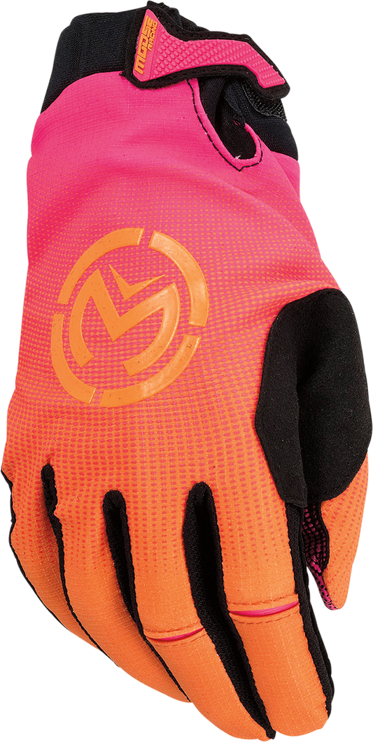Mотокрос ръкавици MOOSE RACING SX-1 PINK/ORANGE