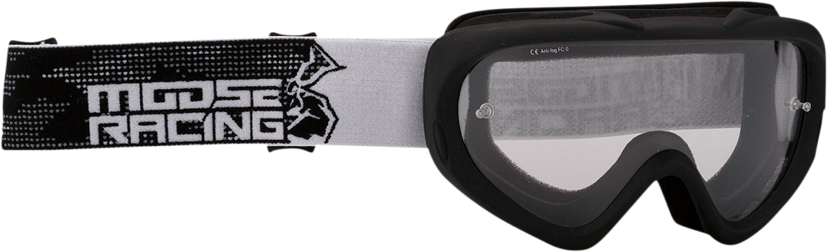 Детски мотокрос очила QUALIFIER AGROID BLACK/WHITE