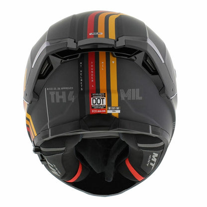 Каска MT THUNDER 4 SV MIL C2 MATT GRAY