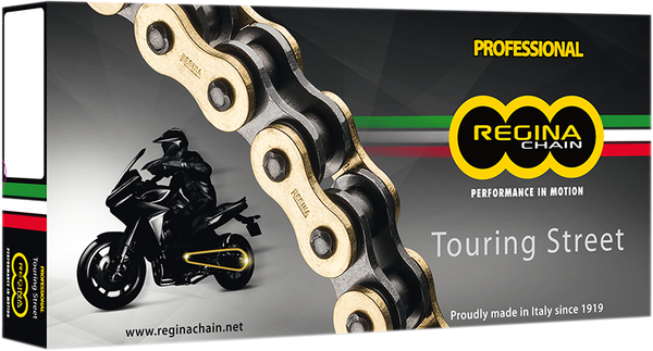 Мото верига REGINA CHAIN 520ZRT 120RS+RH