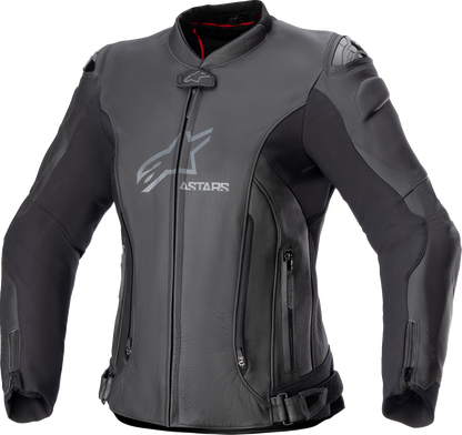 Дамско кожено яке ALPINESTARS Stella GP Plus R V4 BLK