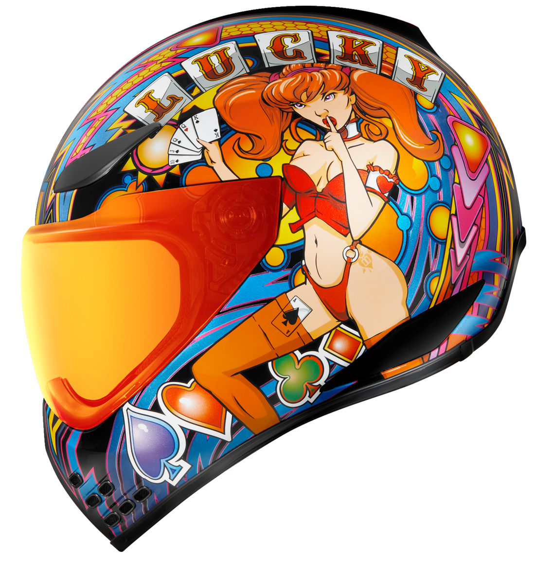 Каска ICON Domain™ Lucky Lid N4