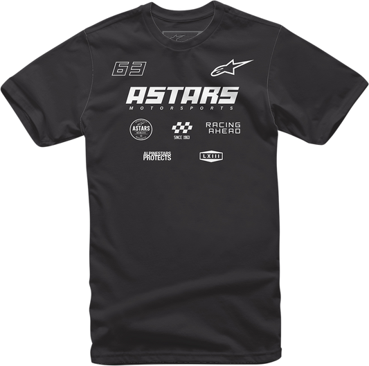 Мото тениска ALPINESTARS TEE MULTI RACE BLACK