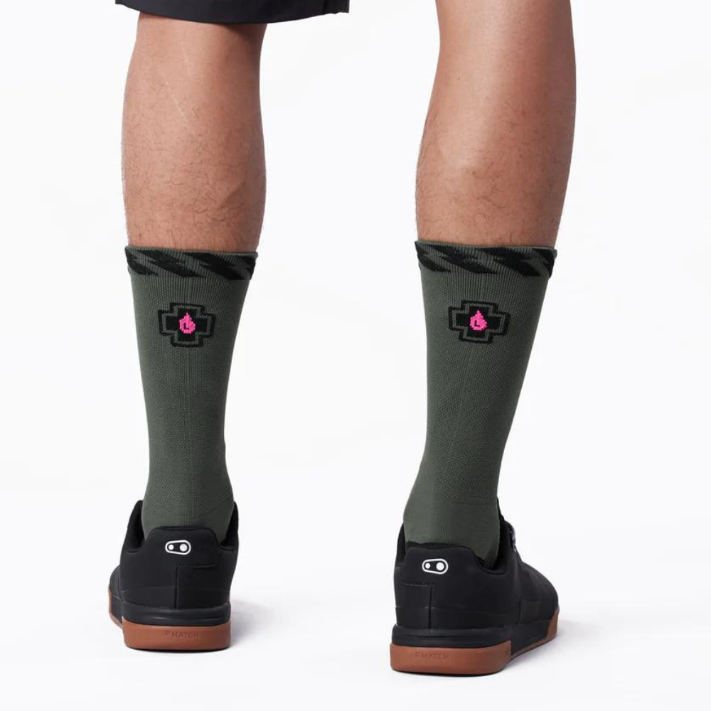 Чорапи Muc-Off Technical Riders Green