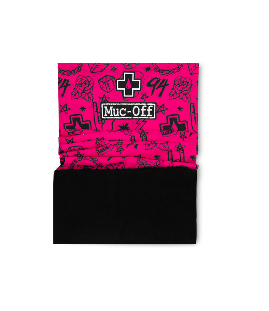 Мултифункционална кърпа Muc-Off Winter Neck Gaiter - Pink Punk