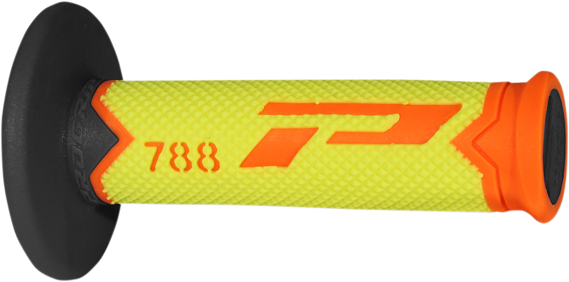 Мотокрос ръкохватки PROGRIP TRIPPLE Density 788 ORANGE/YELLOW/BLACK