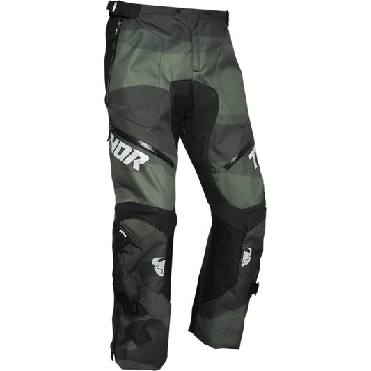Ендуро брич THOR TERRAIN GREEN CAMO OVER THE BOOT