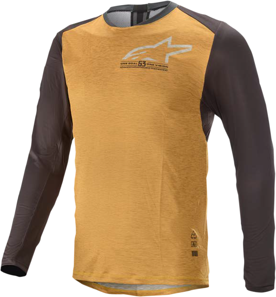 Вело джърси ALPINESTARS Drop 6 Long Sleeve BLACK/ORANGE