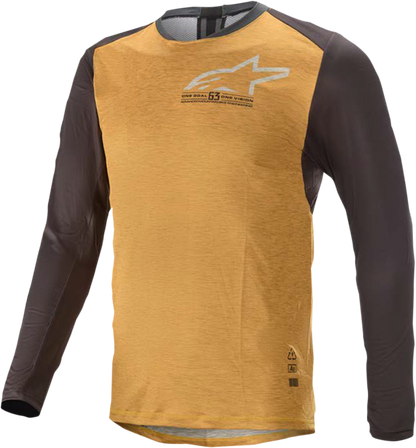 Вело джърси ALPINESTARS Drop 6 Long Sleeve BLACK/ORANGE