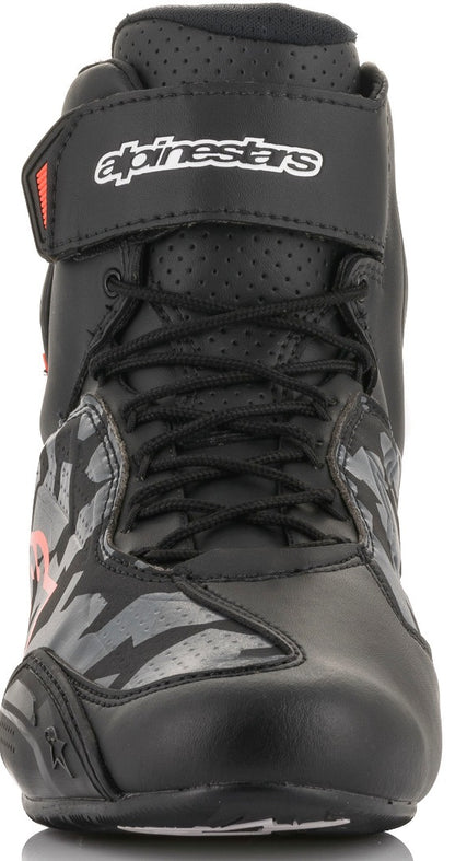 Мото боти ALPINESTARS FASTER-3 BLACK/GRAY/CAMO/RED