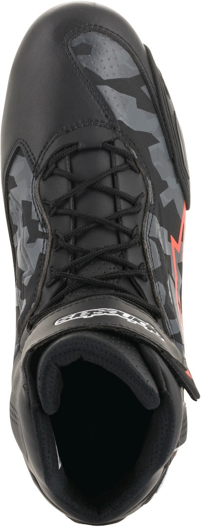 Мото боти ALPINESTARS FASTER-3 BLACK/GRAY/CAMO/RED