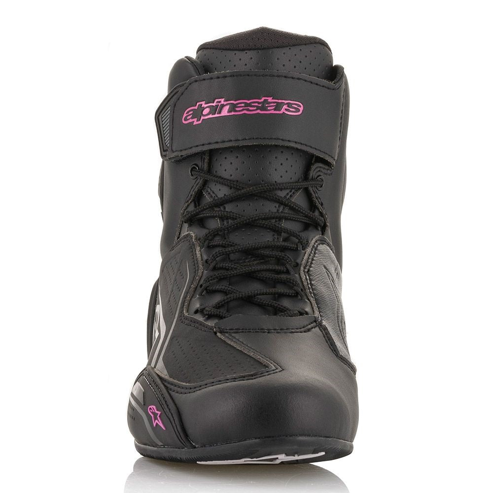Дамски мото боти ALPINESTARS STELLA FASTER-3 BLACK/FUCHSIA