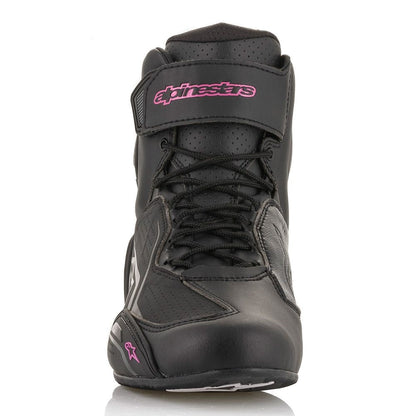 Дамски мото боти ALPINESTARS STELLA FASTER-3 BLACK/FUCHSIA
